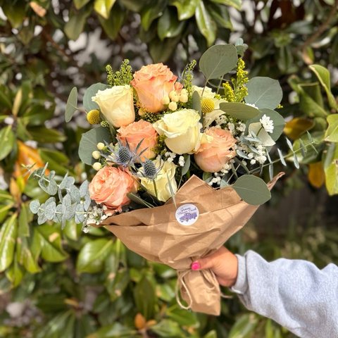 The Classic hand-tied bouquet from Growe Flowers