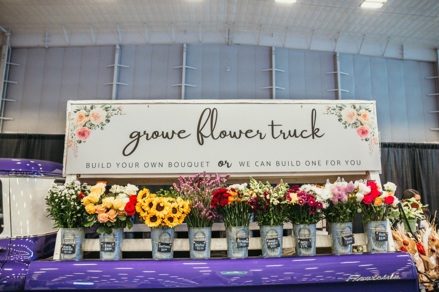 Growe flower truck
